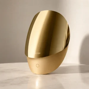 FITTOP Premium Gold Glow LED Mask